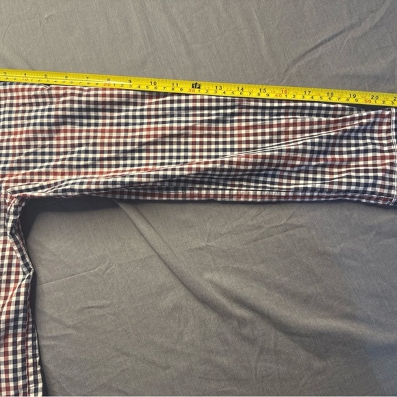 U.S. Polo Assn. Red, Navy & White Gingham Button-Down Shirt - Picture 5 of 11